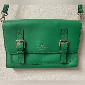 green Kate spade purse